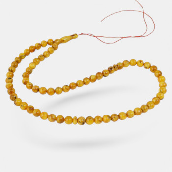 66 Tasbeeh Rosary - Pressed Amber Rosary-Islamic Prayer rosary-Amber rosaries