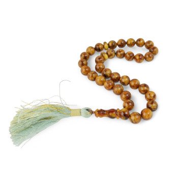 Amber prayer beads rosary - Amber misbaha-Islamic Prayer rosary-Amber rosaries