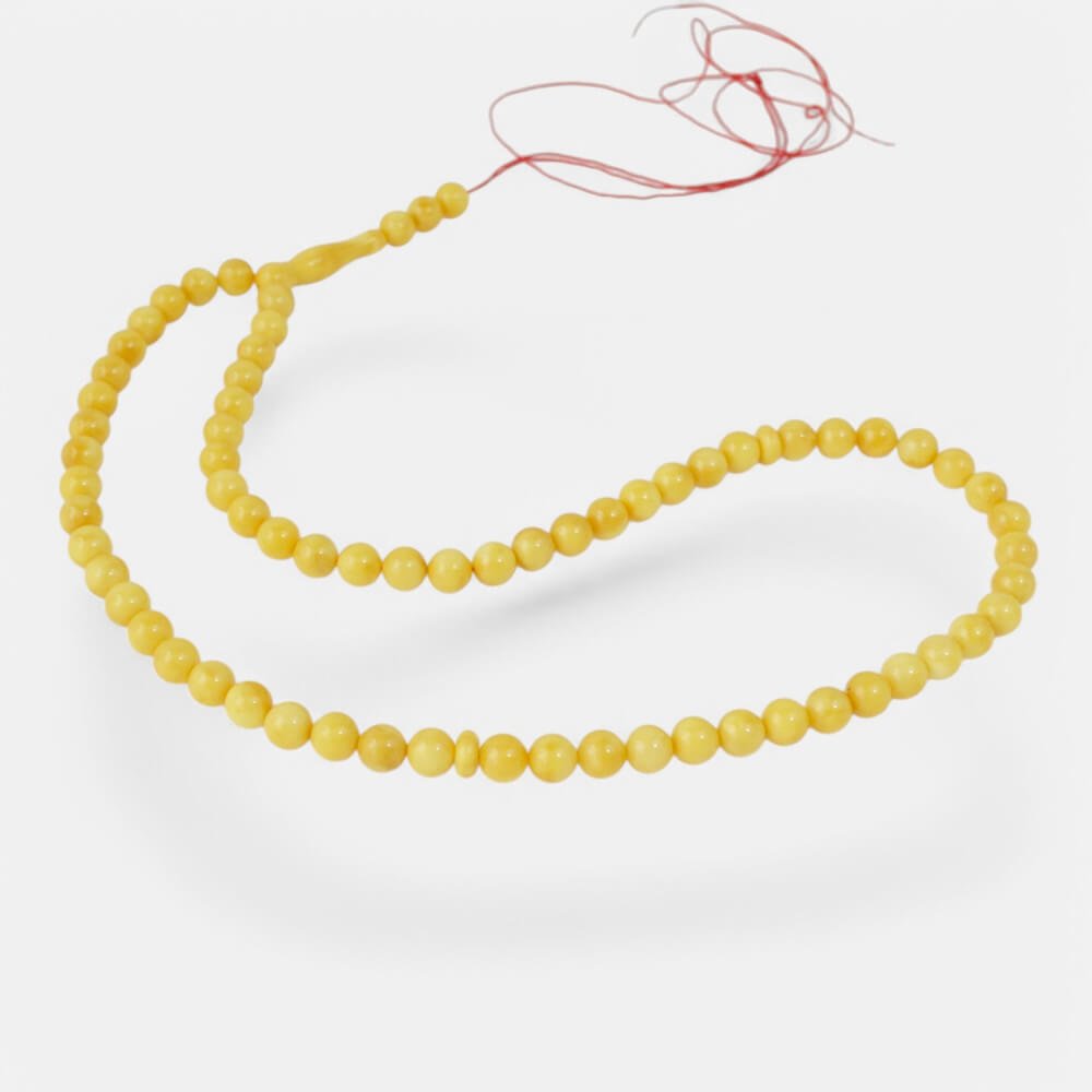 66 Tasbeeh Rosary - Spiritual Journey for Believers-Islamic Prayer rosary-Amber rosaries