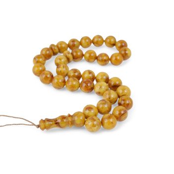 Pressed Amber Rosary - Ramadan Experience Journey-Islamic Prayer rosary-Amber rosaries