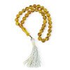 Muslim beads amber - Pressed amber rosary-Islamic Prayer rosary-Amber rosaries