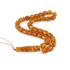 Pressed amber rosary - prayer beads islam-Islamic Prayer rosary-Amber rosaries