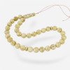 White amber rosary with pressed beads for Ramadan gift-Islamic Prayer rosary-Amber rosaries